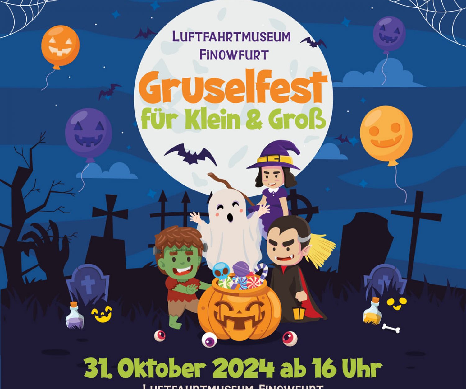 Gruselfest im Luftfahrtmuseum Finowfurt